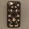 قاب گل گلی برجسته مشکی Black highlight floral case apple iphone 6-6s-7-8