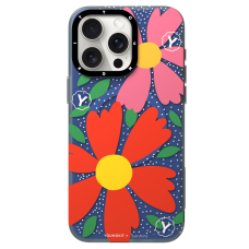 قاب YOUNGKIT یانگکیت Red Sunshine Flowery Smile Magsafe Series Apple iphone 12promax-13-13promax-14-14promax-15-15promax