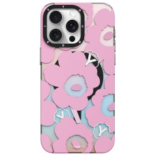 قاب YOUNGKIT یانگکیت Pink Color Changing Floral Magsafe Series Apple iphone 13-14-14promax-15-15promax